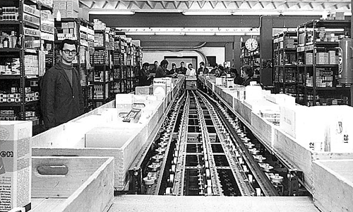 Goods handling in pharmaceutical wholesale