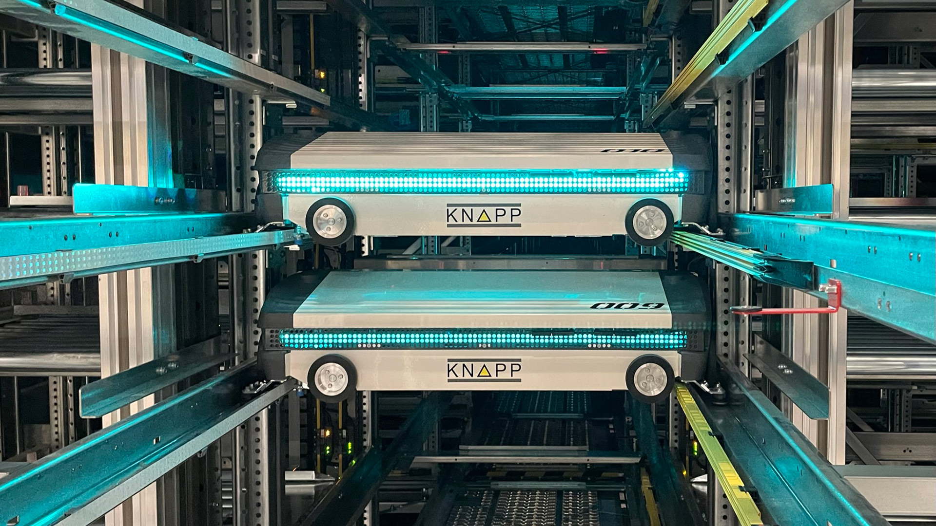 Evo Shuttle-Lagersystem bei Getriebebau NORD