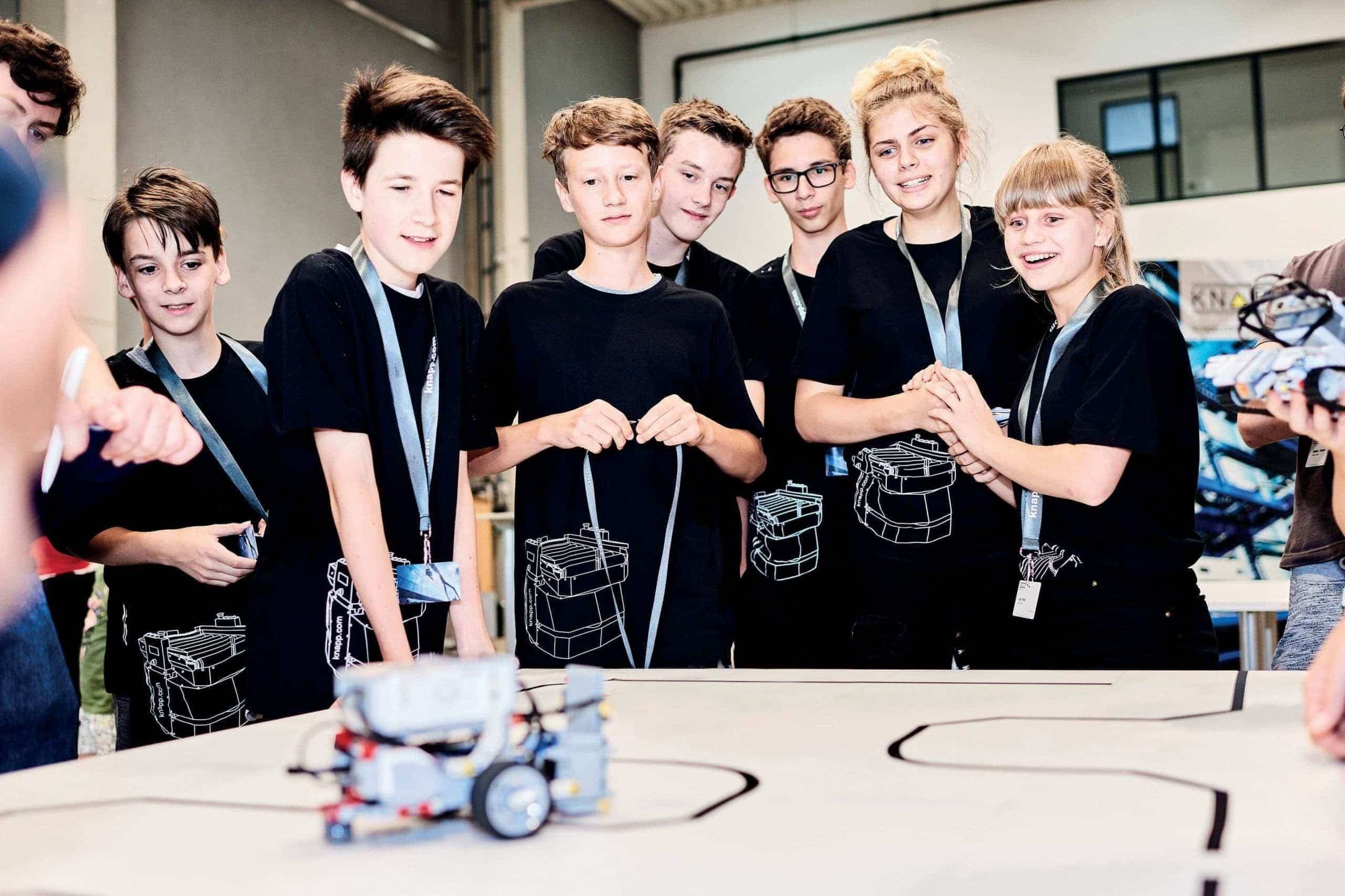 Robotik begeistert - KNAPP RoboLeague 2018