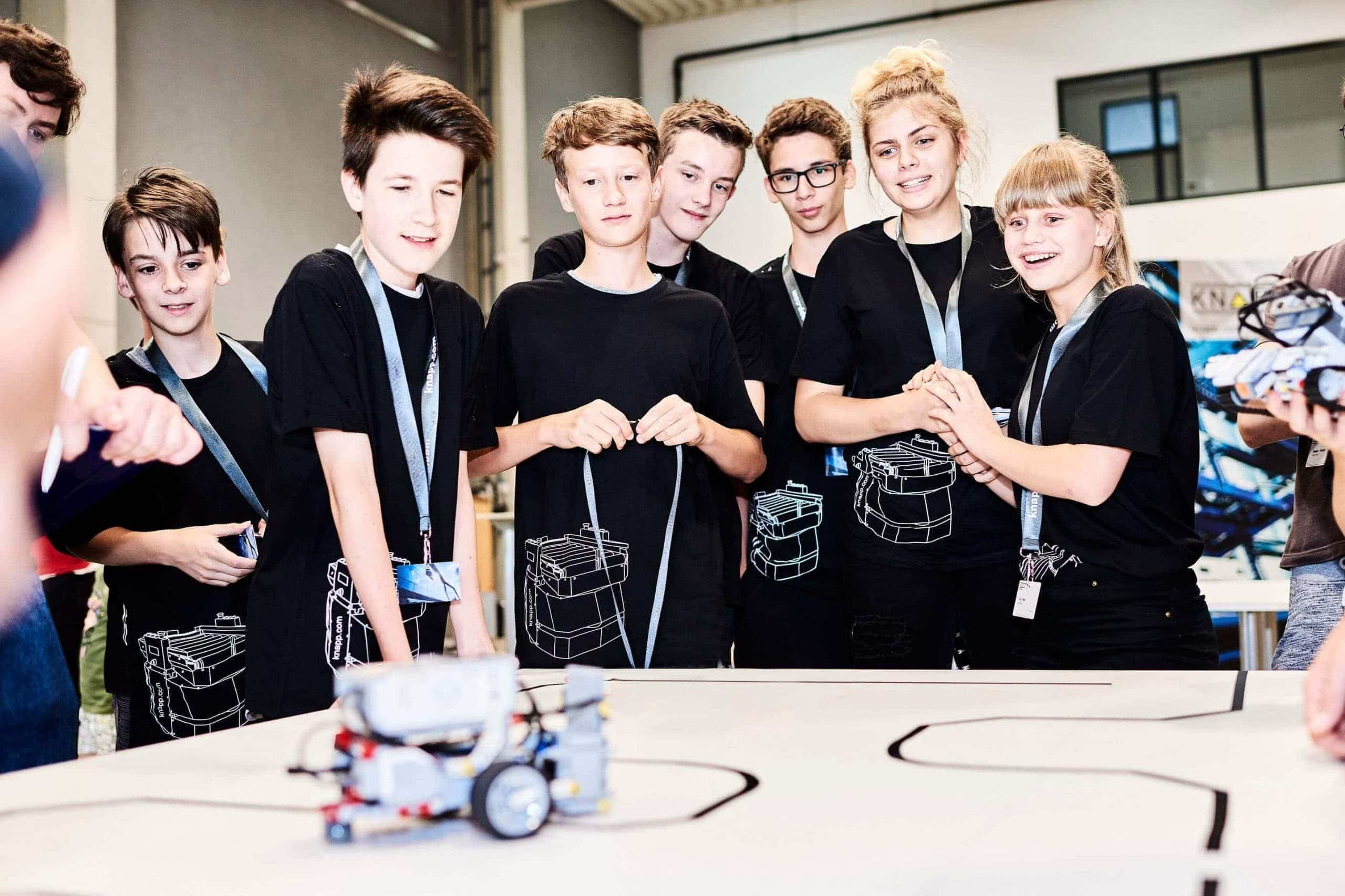 Robotik begeistert - KNAPP RoboLeague 2018