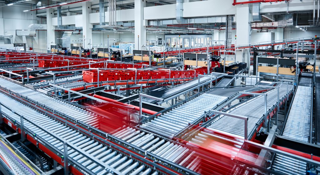 Digital twins for conveyor systems at KNAPP Digital twins for conveyor systems at KNAPP