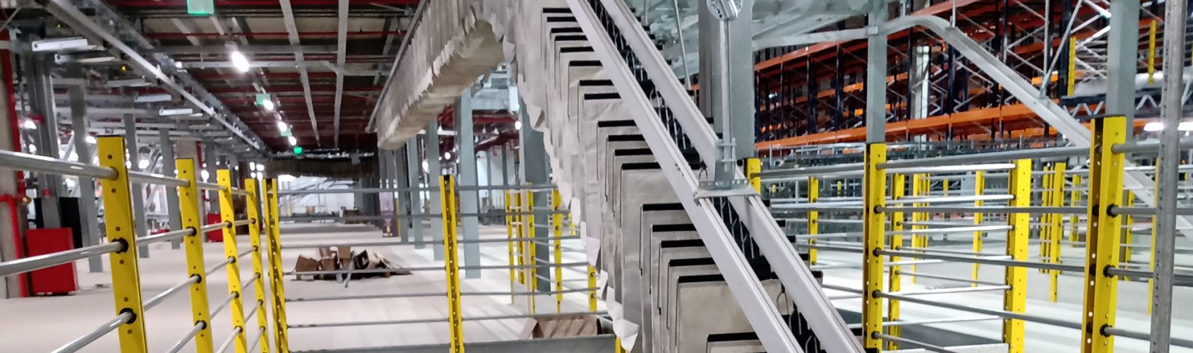 The pocket sorter system in Lojas Renner’s distribution center