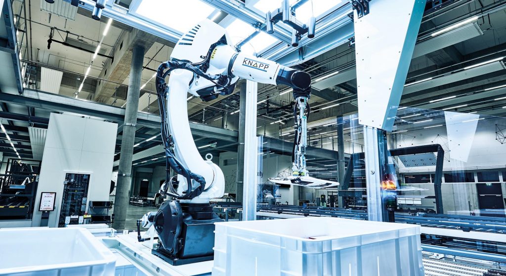 Im Digital Warehouse sorgt Machine Learning für künstliche Intelligenz bei Robotern.
