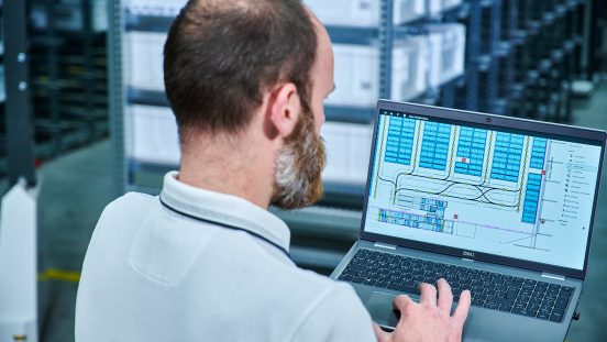 KiSoft_FCS_KNAPP_Fleetmanagement_Software Easy coordination via KNAPP's fleet control system.