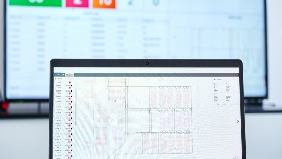KiSoft_FCS_KNAPP_fleetmanagement_software_dashboards Fleet control system KiSoft FCS in use.
