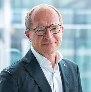 Retrato de Martin Gleiss, gerente de logística del consorcio y flujo de mercancía en SPAR Österreichische Warenhandels AG.