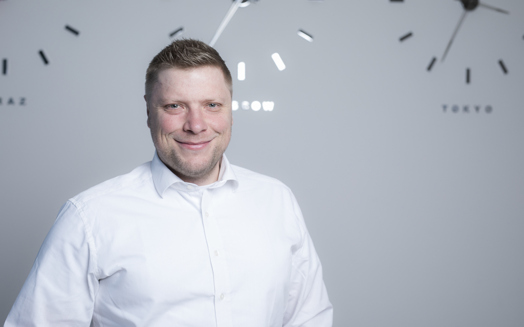 Norbert Liebhart, Leiter des Bereich Inbetriebnahme bei KNAPP in Hart bei Graz Norbert Liebhart, Leiter des Bereich Inbetriebnahme bei KNAPP in Hart bei Graz