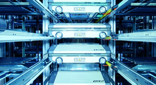 OSR Das OSR Shuttle™ Evo ist auf zukünftige Erweiterung ausgerichtet. Die Zahl der Shuttles und Lifte ist skalierbar.