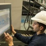 Touch screens make operating the autopickers straightforward