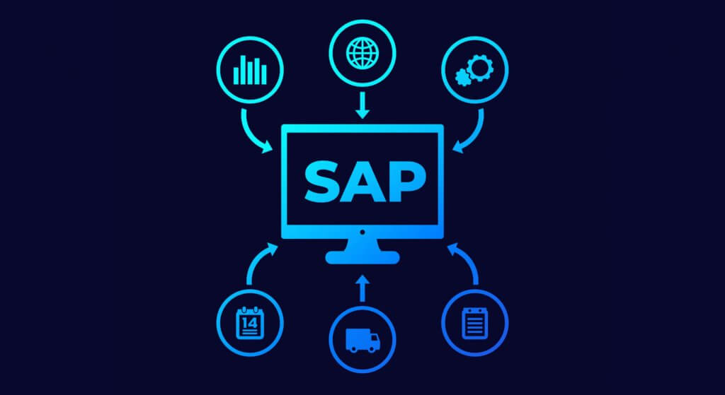 Graphic for SAP® EWM by KNAPP, software for warehouse management