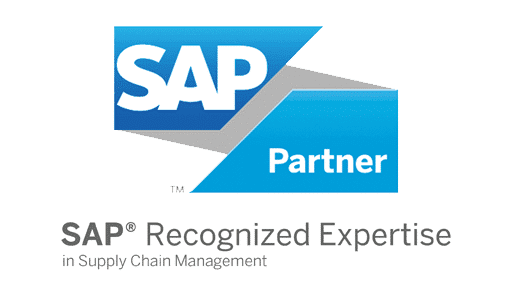 Graphic: Certified SAP® Partner in Supply Chain Management