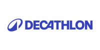 Decathlon_Logo Die Graphik zeigt das Logo von Decathlon, einem Kunden von KNAPP