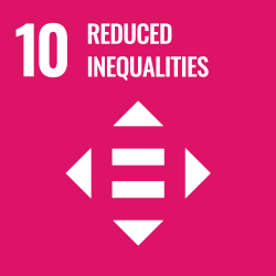 Icône ODD : Réduction des inégalités