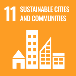 Icon SDG: Nachhaltige Städte und Siedlungen