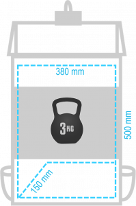 Dimensiones máximas de un artículo para EcoPocket