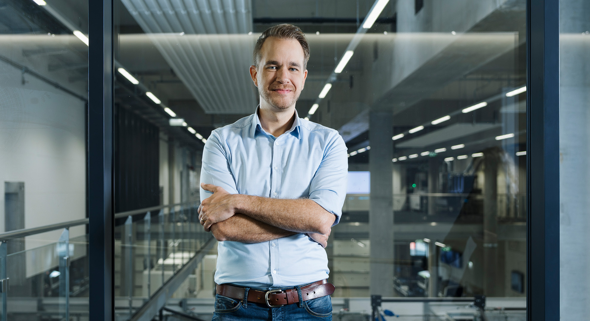 Hannes Philipp-Gritsch smiles at the camera.