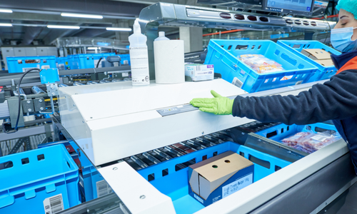 Pick it Easy Arbeitsstation bei EDEKA Nordfrische Pick it Easy Arbeitsstation bei EDEKA Nordfrische