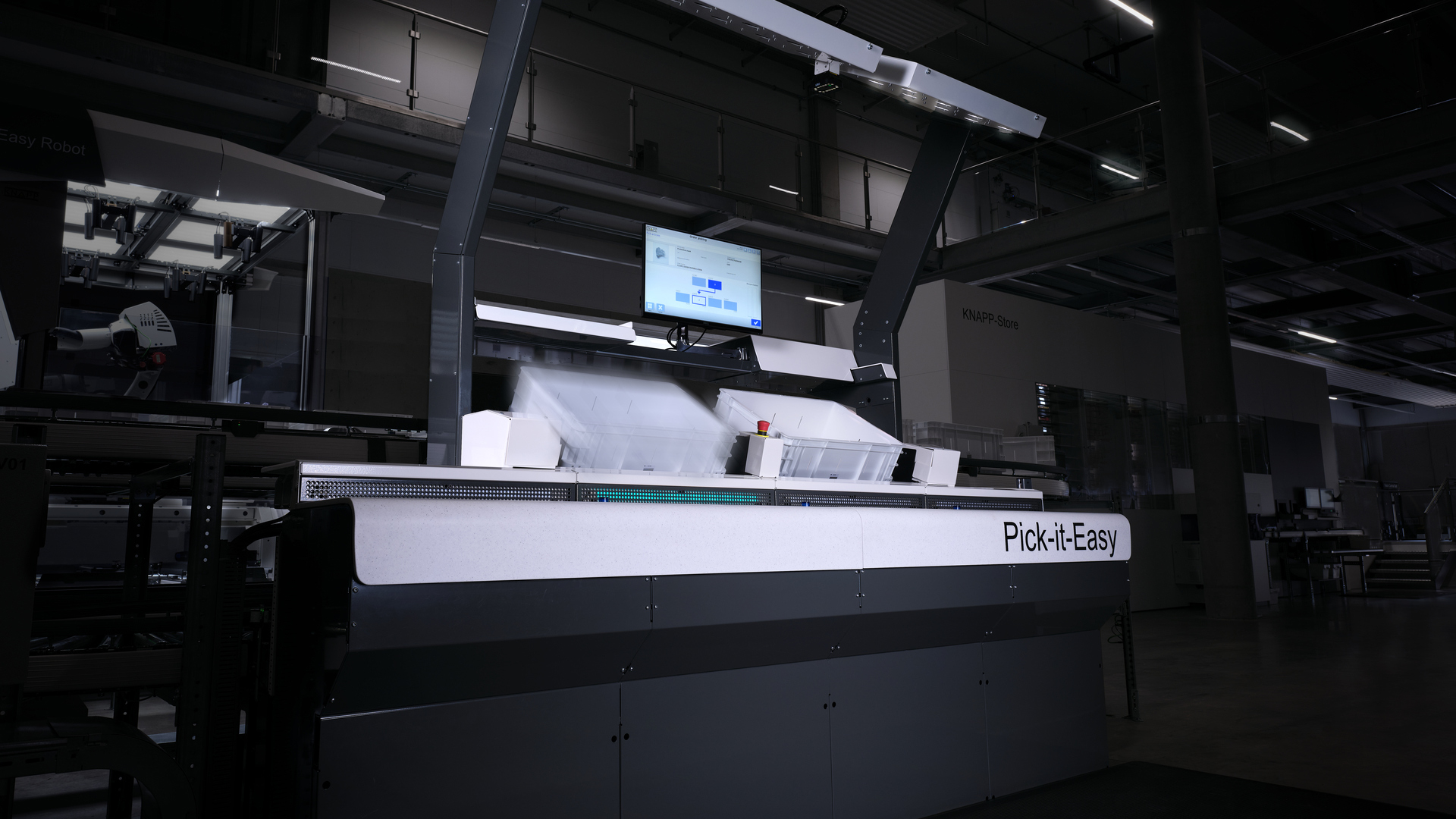Postes de travail Pick-it-Easy assistés par la technologie pour la logistique Retail